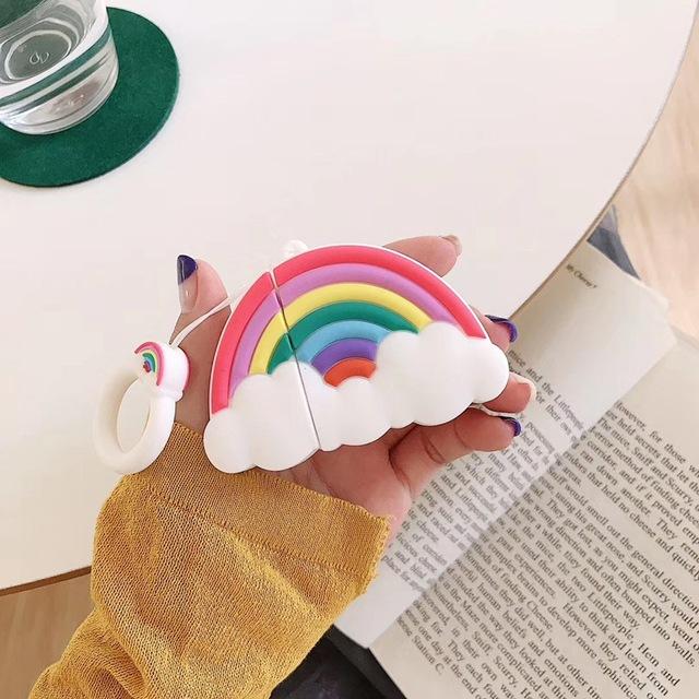 Cute Rainbow Premium AirPods Case Shock Proof Cover