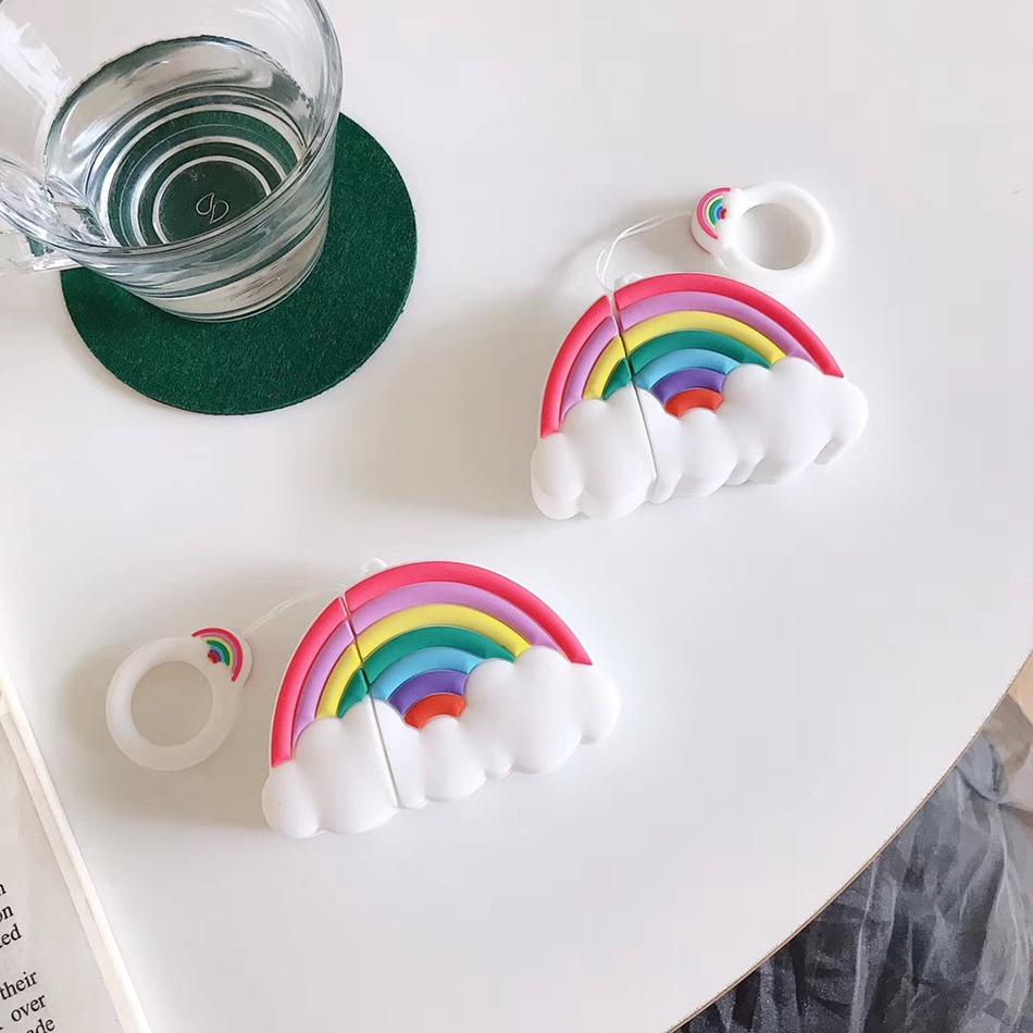 Cute Rainbow Premium AirPods Case Shock Proof Cover