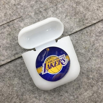 Los Angeles Lakers Airpods Case Shock Proof Cover