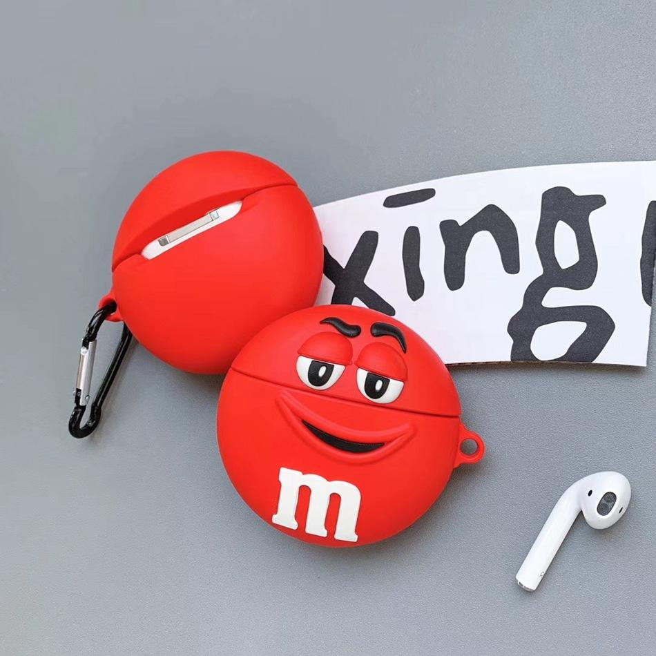 M&M's 'Smiling Red' Premium AirPods Case Shock Proof Cover