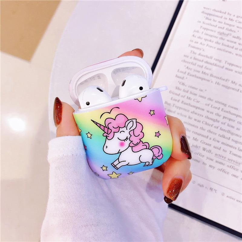 Rainbow Unicorn AirPods Case Shock Proof Cover