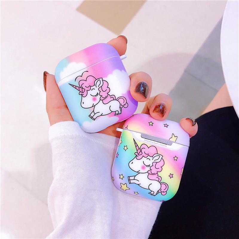 Rainbow Unicorn AirPods Case Shock Proof Cover