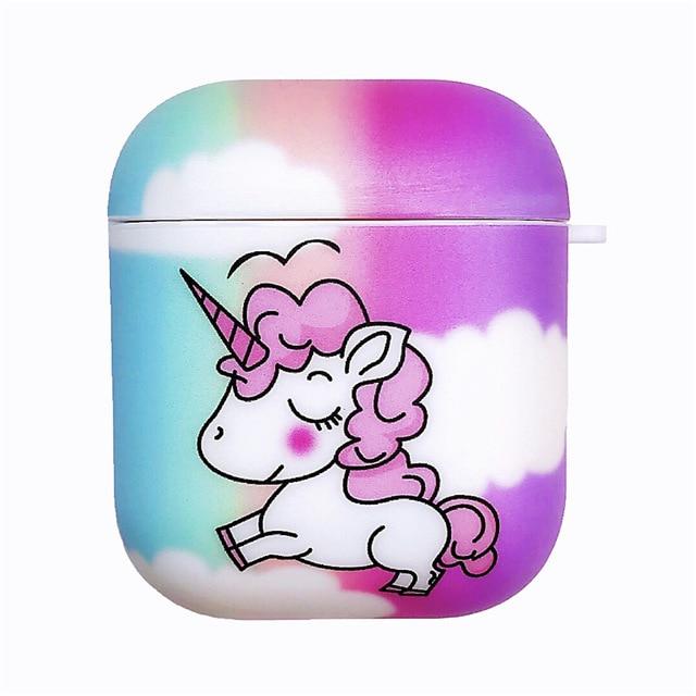 Purple Unicorn AirPods Case Shock Proof Cover