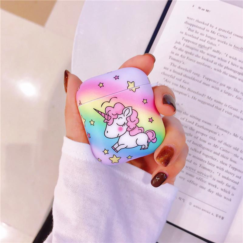 Rainbow Unicorn AirPods Case Shock Proof Cover