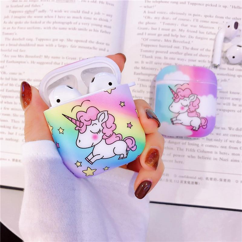 Rainbow Unicorn AirPods Case Shock Proof Cover