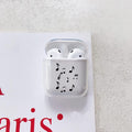 Eighth Note Fading Clear AirPods Case Shock Proof Cover