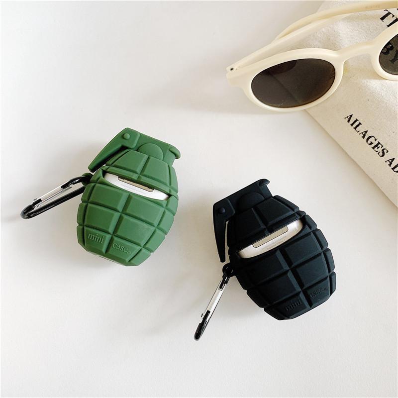 Cute Toy Grenade Premium AirPods Case Shock Proof Cover