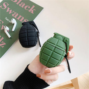 Cute Toy Grenade Premium AirPods Case Shock Proof Cover