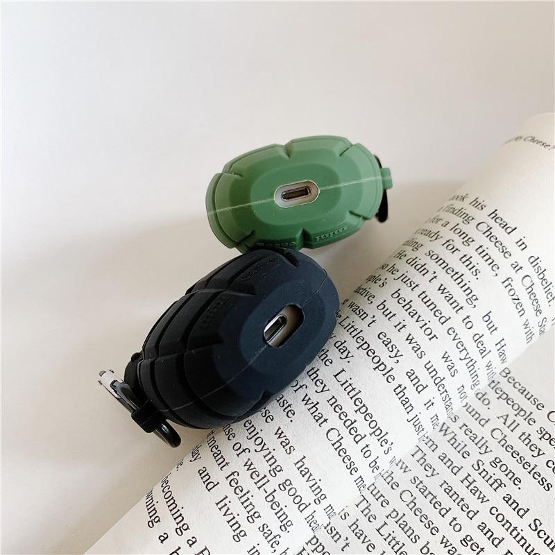 Cute Toy Grenade Premium AirPods Case Shock Proof Cover