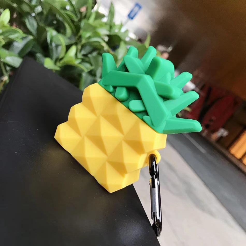 Pineapple 'Geometric' Premium AirPods Case Shock Proof Cover