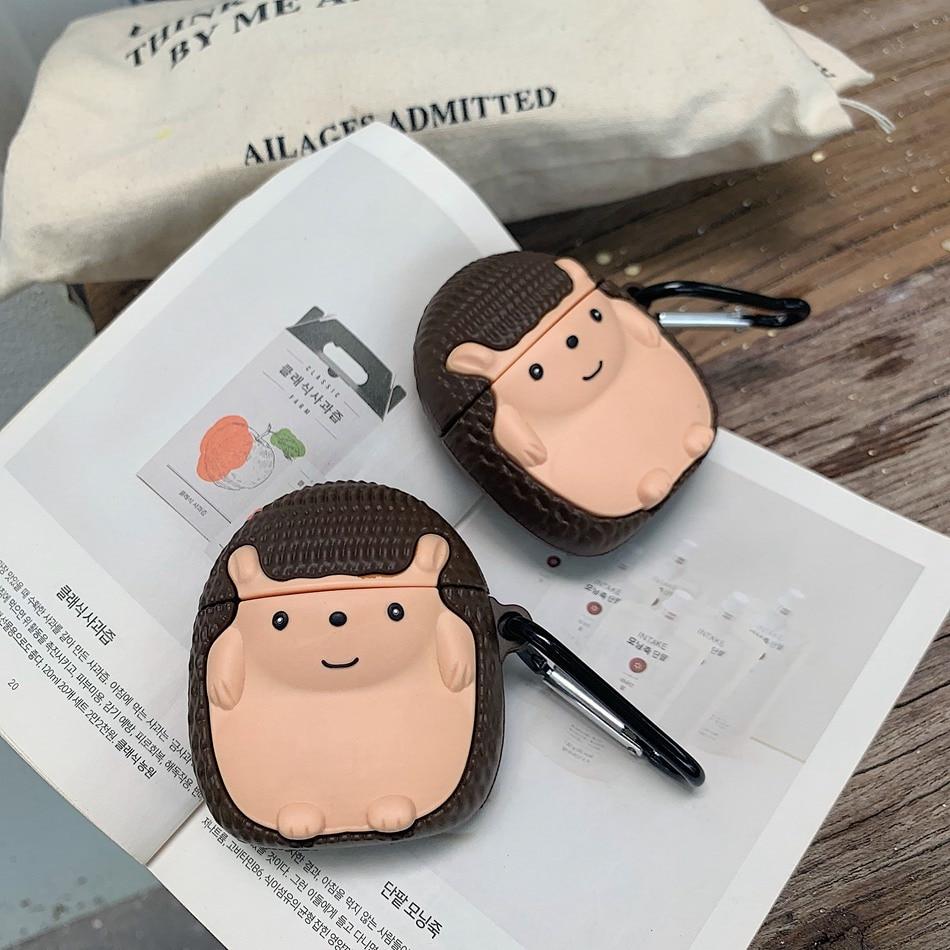 Cute Hedgehog Premium AirPods Case Shock Proof Cover