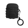 Cute Black Skull Premium AirPods Case Shock Proof Cover