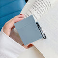 Candy Color Rectangular Airpods Case Shock Proof Cover