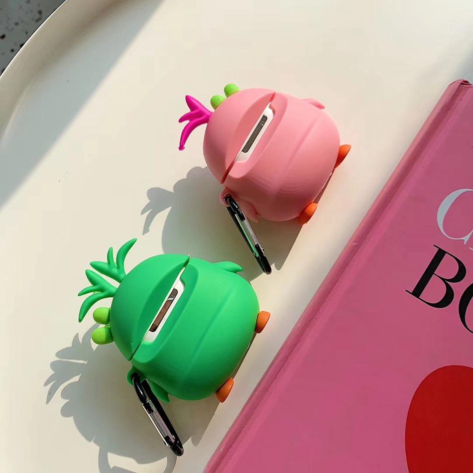 Angry Birds 'Cute Pink Pig' Premium AirPods Case Shock Proof Cover