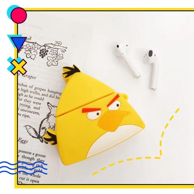 Angry Birds 'Yellow' Premium AirPods Case Shock Proof Cover