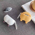 Grey Corgi Cute Dog Butt Premium AirPods Case Shock Proof Cover