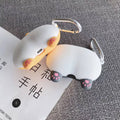 Grey Corgi Cute Dog Butt Premium AirPods Case Shock Proof Cover