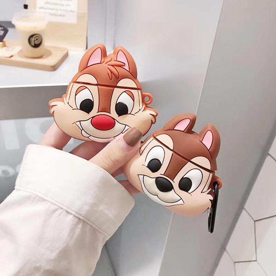 Chip and Dale Rescue Rangers 'Dale' Premium AirPods Case Shock Proof Cover