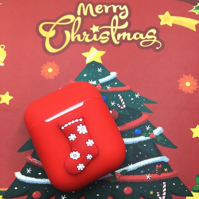 Christmas 'Red Stocking' AirPods Case Shock Proof Cover