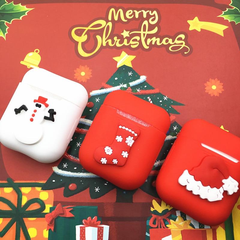 Christmas 'Red Stocking' AirPods Case Shock Proof Cover