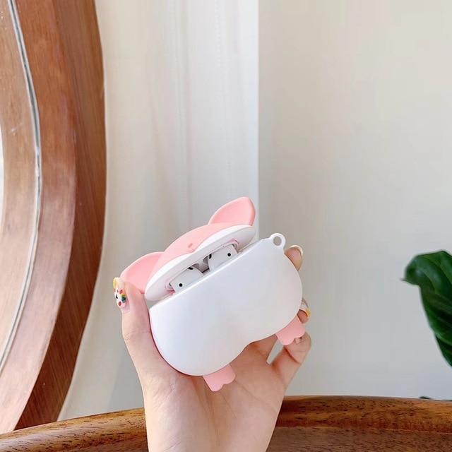 Cute Piggy Butt Premium AirPods Case Shock Proof Cover