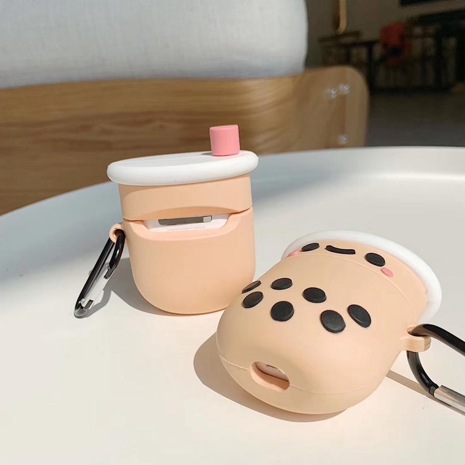 Happy Bubbletea Premium AirPods Case Shock Proof Cover