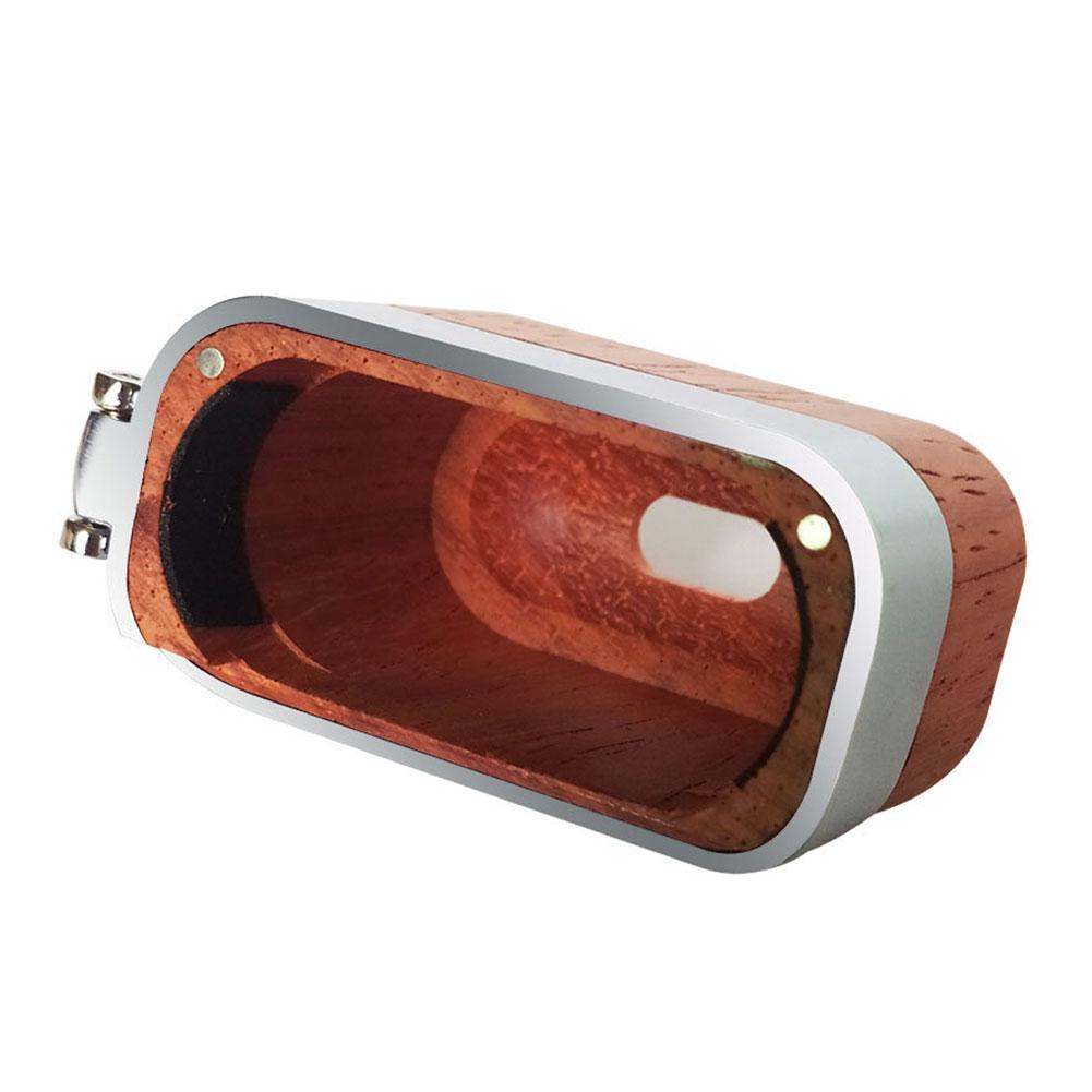 Stainless Steel and Wood Premium AirPods Case Shock Proof Cover