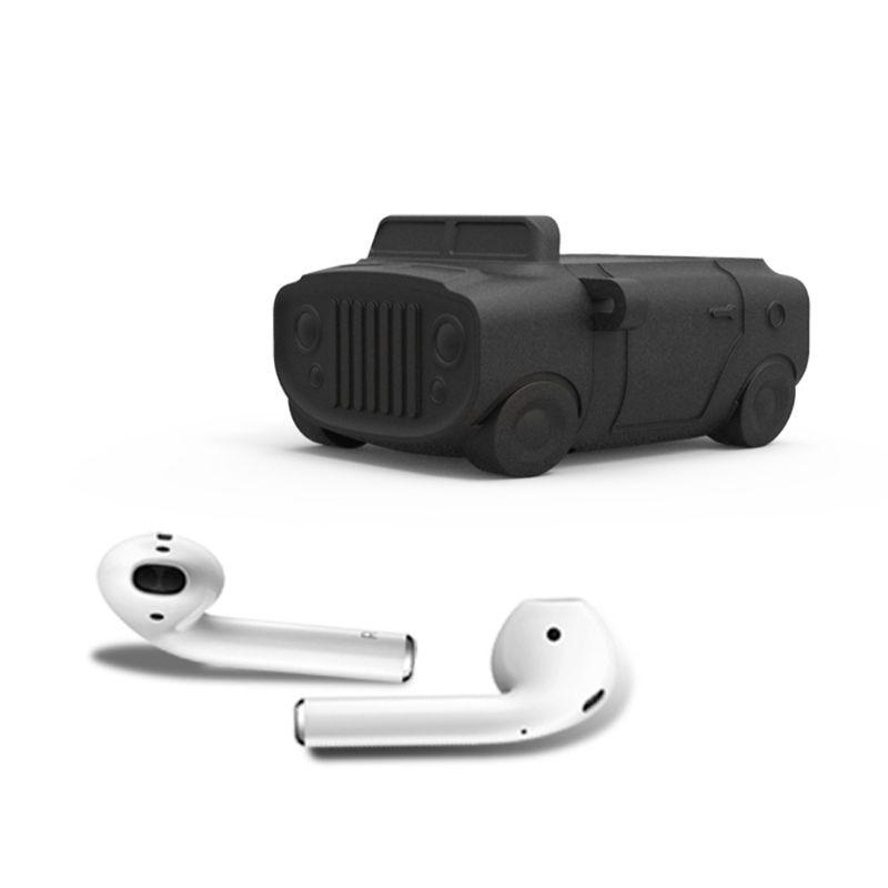 Classic Car Silhouette Premium AirPods Case Shock Proof Cover