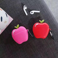 Pink Apple Premium AirPods Case Shock Proof Cover