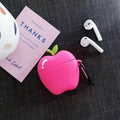 Pink Apple Premium AirPods Case Shock Proof Cover