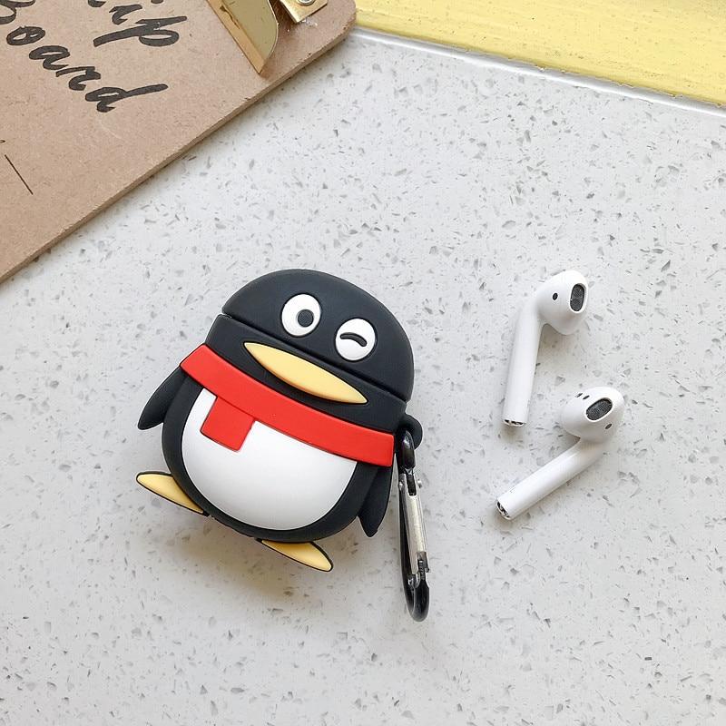 Winking Penguin Premium AirPods Case Shock Proof Cover