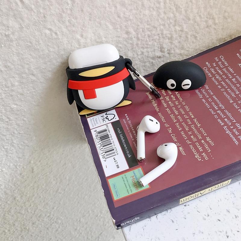 Winking Penguin Premium AirPods Case Shock Proof Cover