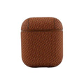 Woven Leather AirPods Case Shock Proof Cover