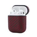 Woven Leather AirPods Case Shock Proof Cover