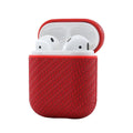 Woven Leather AirPods Case Shock Proof Cover