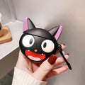 Cute Black Cat Premium AirPods Case Shock Proof Cover