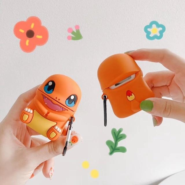 Pokemon 'Sitting Charmander' Premium AirPods Case Shock Proof Cover