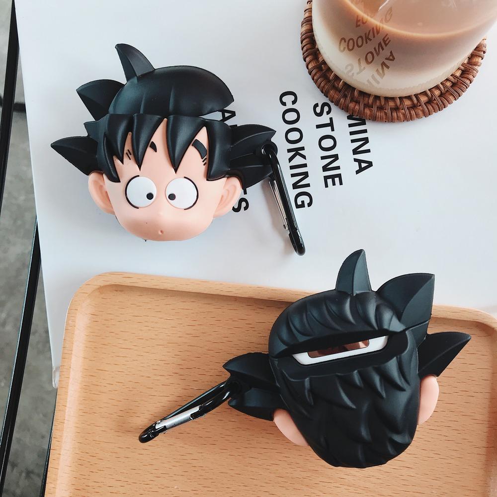 Dragon Ball Z 'Surprised Son Goku' Premium AirPods Case Shock Proof Cover