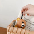 Brown Teddy Premium AirPods Case Shock Proof Cover