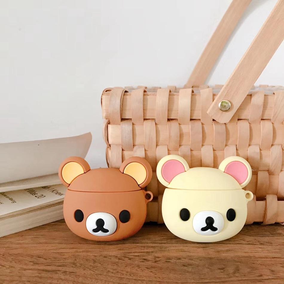 Brown Teddy Premium AirPods Case Shock Proof Cover