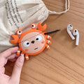 Cute Crab Premium AirPods Case Shock Proof Cover