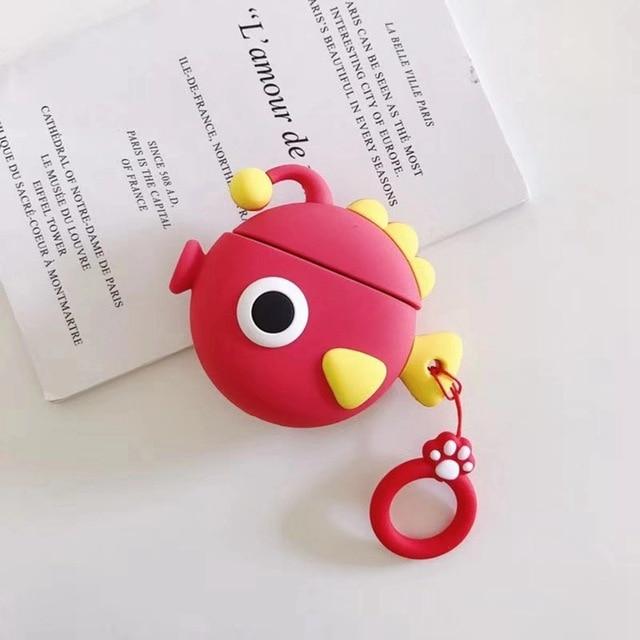 Red Fishy Premium AirPods Case Shock Proof Cover