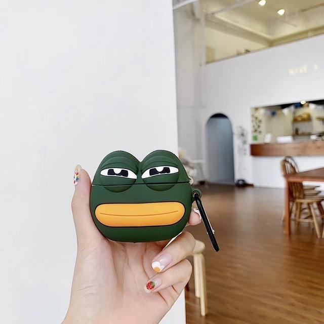 Pepe the Frog Premium AirPods Case Shock Proof Cover