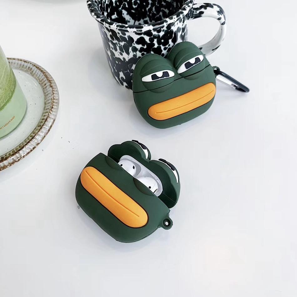 Pepe the Frog Premium AirPods Case Shock Proof Cover