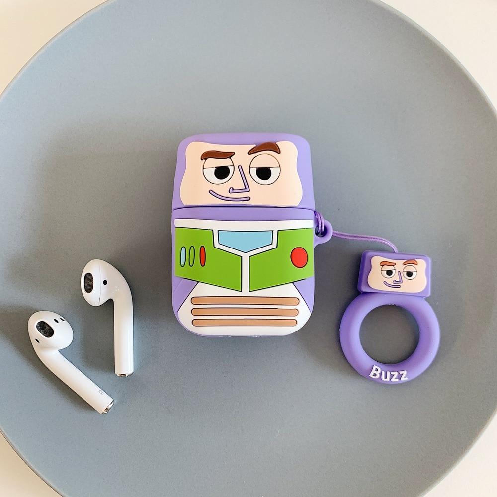 Toy Story 'Buzz Lightyear Cartoon' Premium AirPods Case Shock Proof Cover