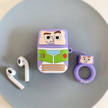 Toy Story 'Buzz Lightyear Cartoon' Premium AirPods Case Shock Proof Cover