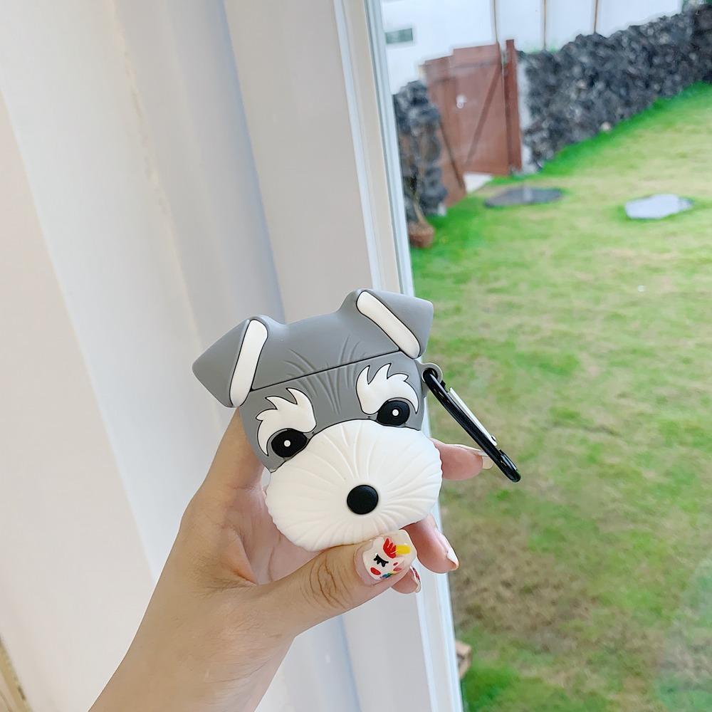 Schnauzer Dog Premium AirPods Case Shock Proof Cover