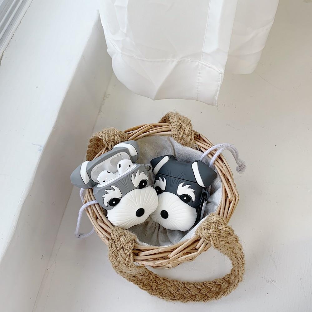 Schnauzer Dog Premium AirPods Case Shock Proof Cover