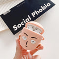 One Punch Man 'Serious Saitama' Premium AirPods Case Shock Proof Cover