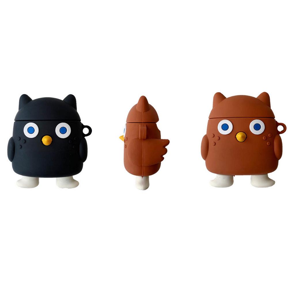 Standing Owl Premium AirPods Case Shock Proof Cover